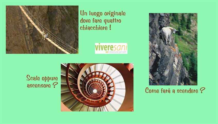 Se l'altezza fa paura, si parla di acrofobia Se l'altezza fa paura, si parla di acrofobia